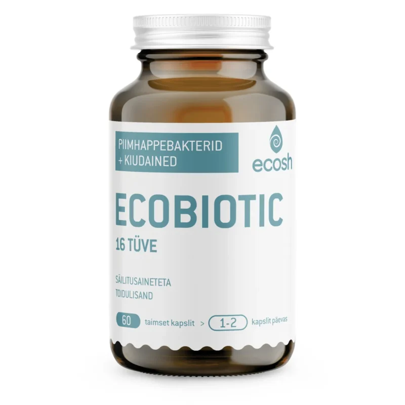 Ecobiotic 16 tüve piimhappebakterid + kiudained