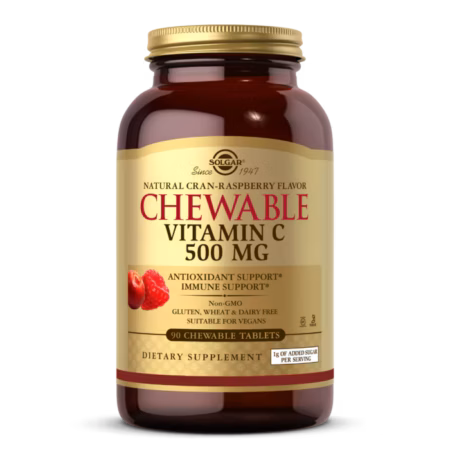 C-vitamiini kommid jõhvika- ja vaarikamaitsega