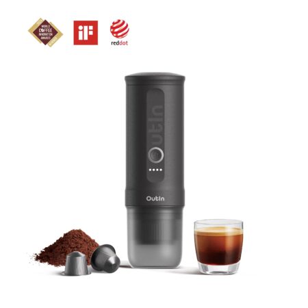 OutIn Nano kaasaskantav espressomasin, Space Grey