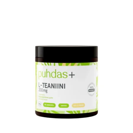 Puhdas+ L-Teaniin pulber, 40 g