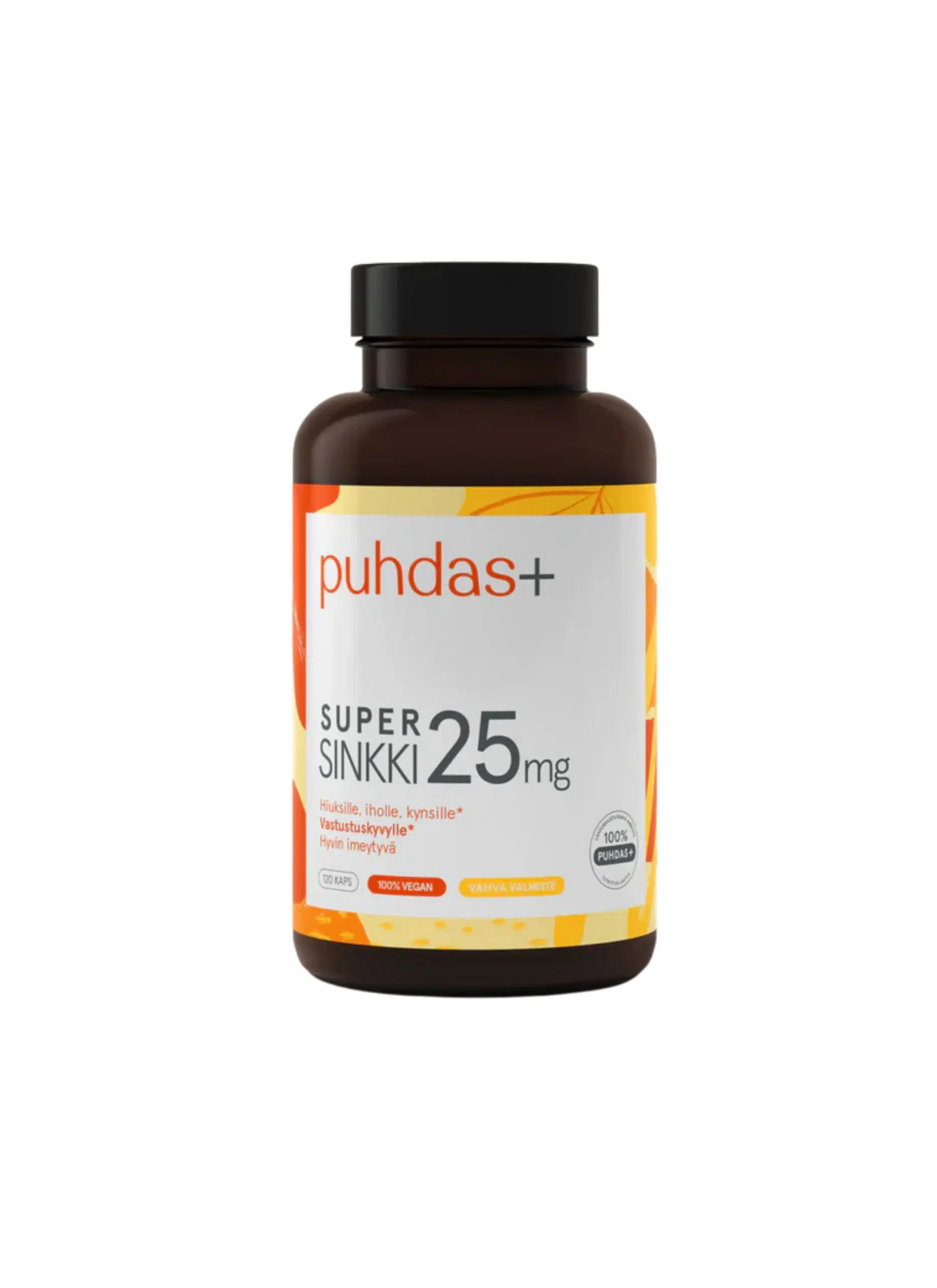 Puhdas+ Tsink 25 mg kapslid
