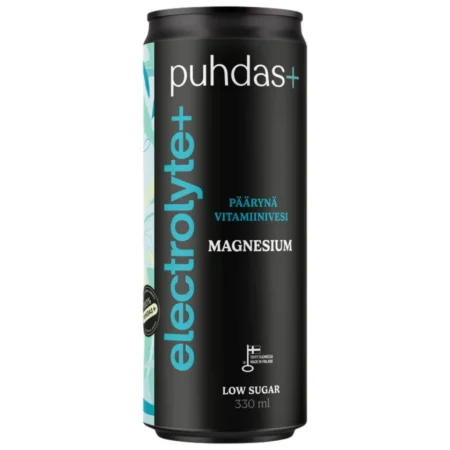 Puhdas+ Elektrolüütide + vitamiinivesi magneesiumiga, 330 ml